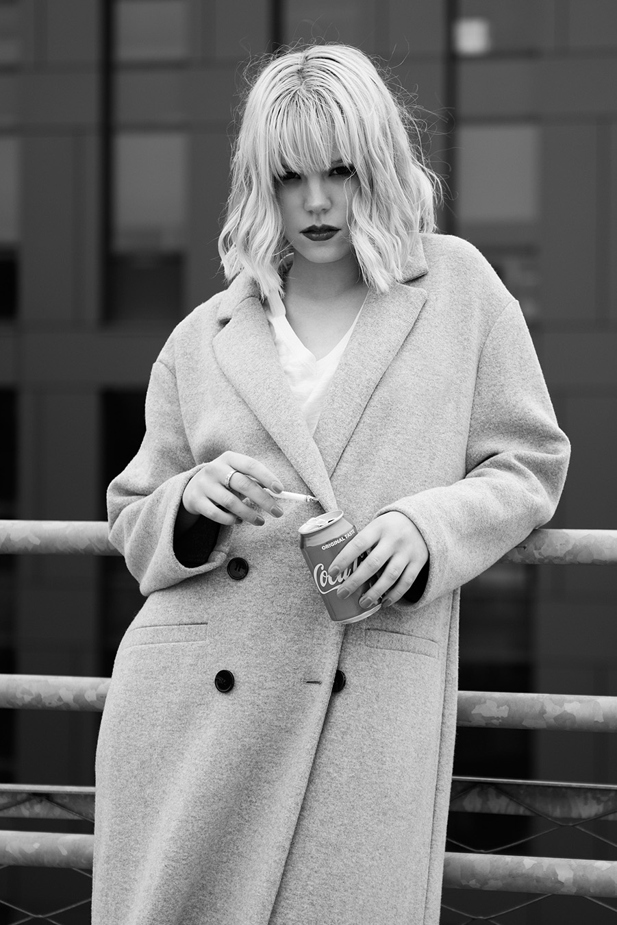 Miejska Sesja zdjęciowa w stylu street-fashion