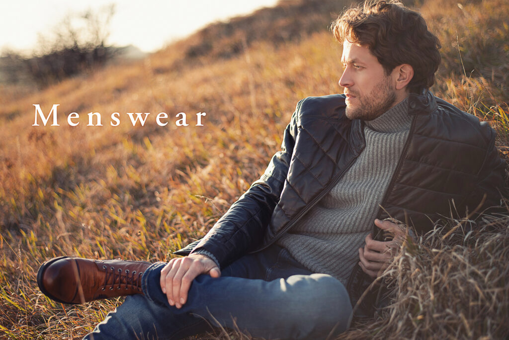 Lookbook - Klimatyczna jesienna sesja zdjęciowa fashion w plenerze w stylu british countryside / heritage style.