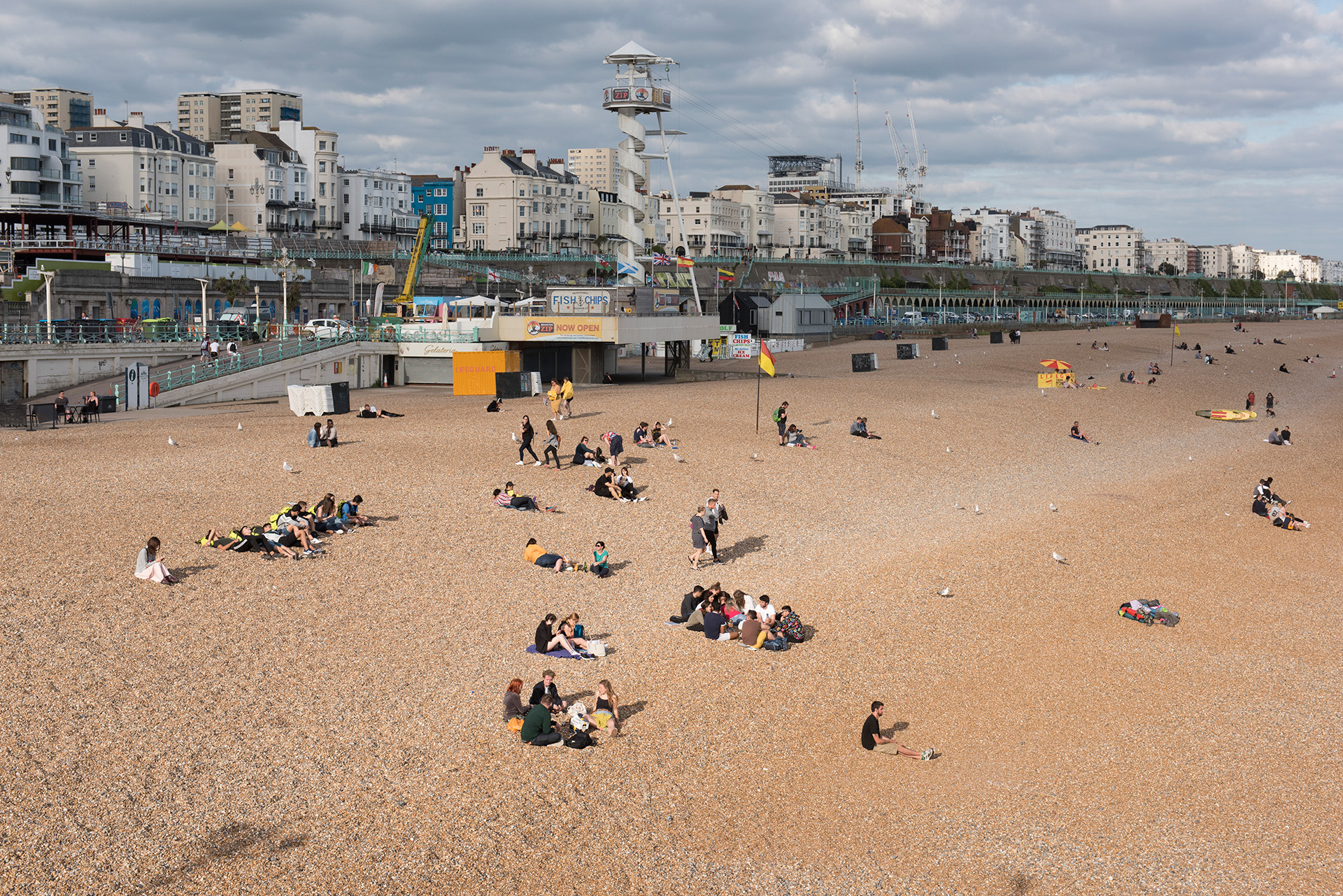 Anglia, Plaża w Brighton, miejsca na zdjęcia